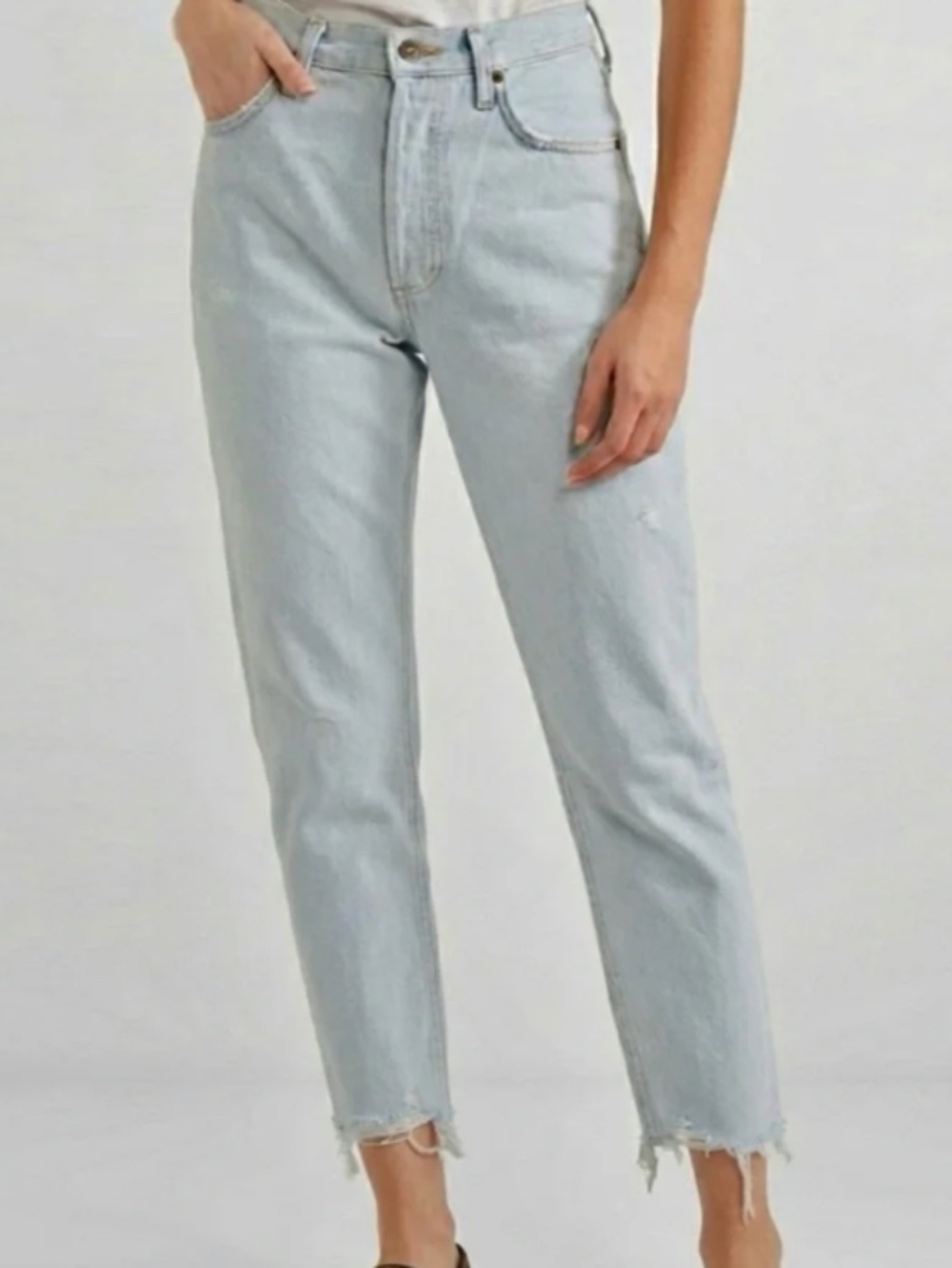 Agolde Jamie High Rise Classic Slim Leg Jeans